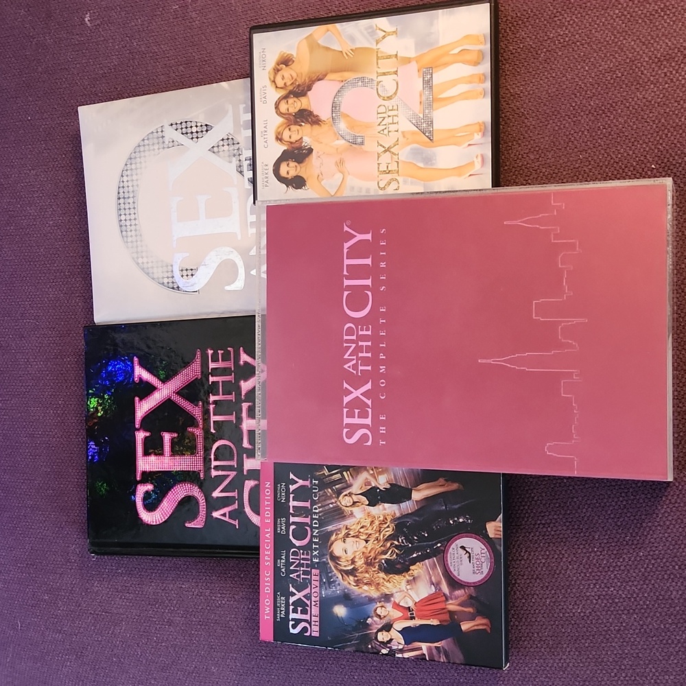 Sex and the City Complete Series Bundle- TV, Movies, and Books